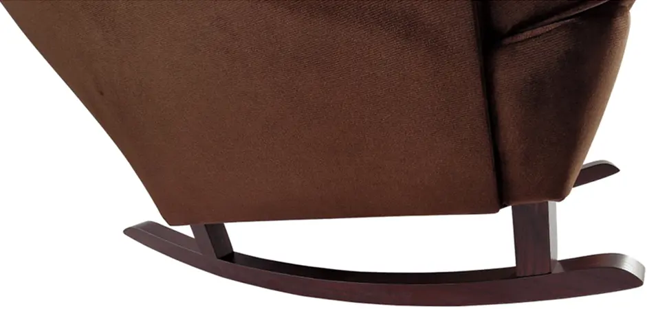 Кресло-качалка Tempo Kondela Teja (Brown/Walnut)