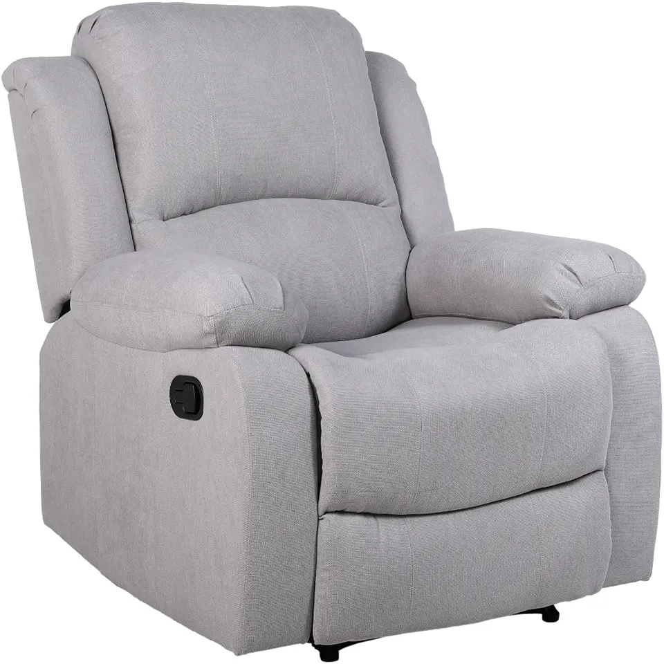 Fotoliu-recliner Tempo Kondela Askoy New (Light Gray) - 3