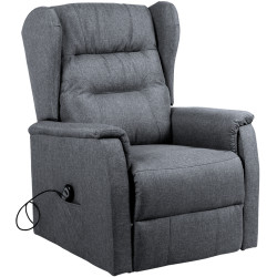 Fotoliu-recliner Tempo Kondela Douro (Light Gray) Thumb