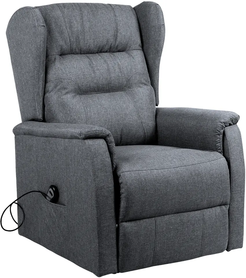 Fotoliu-recliner Tempo Kondela Douro (Light Gray)