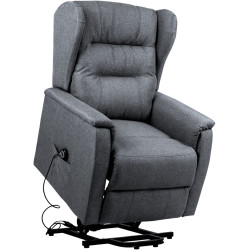 Fotoliu-recliner Tempo Kondela Douro (Light Gray) Thumb
