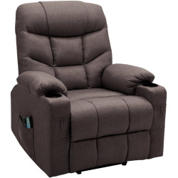 Fotoliu-recliner Tempo Kondela Hudson (Brown) Thumb