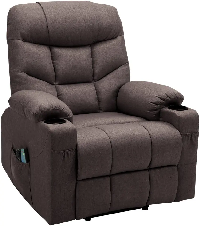 Fotoliu-recliner Tempo Kondela Hudson (Brown)