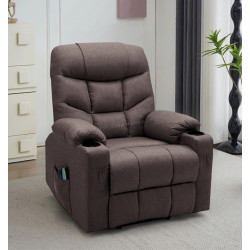 Fotoliu-recliner Tempo Kondela Hudson (Brown)