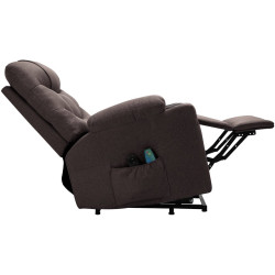 Fotoliu-recliner Tempo Kondela Hudson (Brown) Thumb