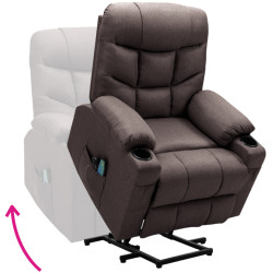 Fotoliu-recliner Tempo Kondela Hudson (Brown) Thumb