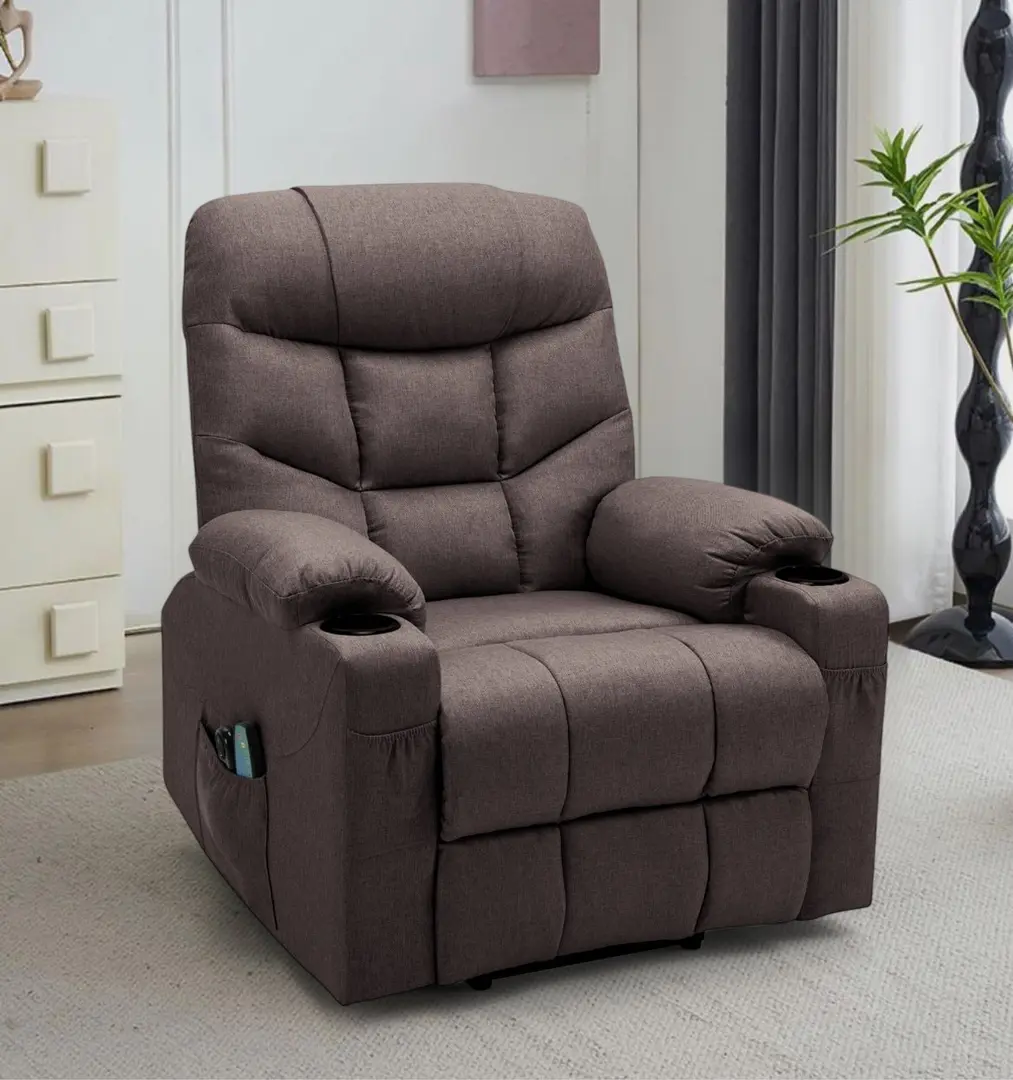 Fotoliu-recliner Tempo Kondela Hudson (Brown)