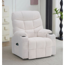 Fotoliu-recliner Tempo Kondela Hudson (White)