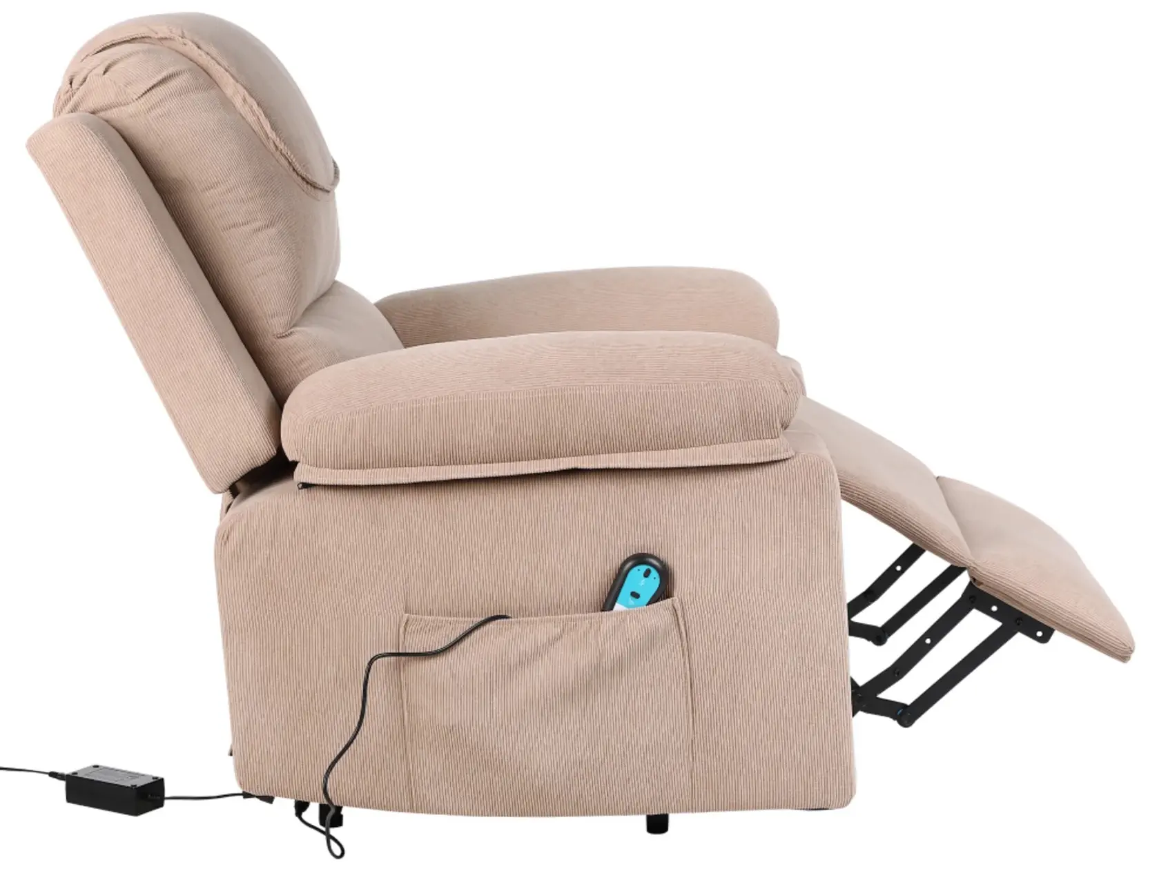 Fotoliu-recliner Tempo Kondela Liftelo (Brown) - 12
