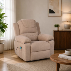 Fotoliu-recliner Tempo Kondela Liftelo (Brown)