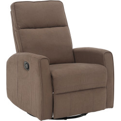 Fotoliu-recliner Tempo Kondela Mekenzi (Gray Brown) Thumb