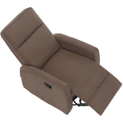 Fotoliu-recliner Tempo Kondela Mekenzi (Gray Brown) Thumb