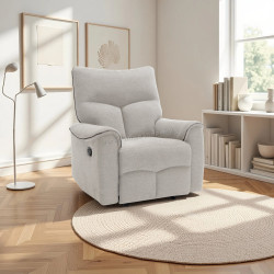 Fotoliu-recliner Tempo Kondela Nader (Beige)