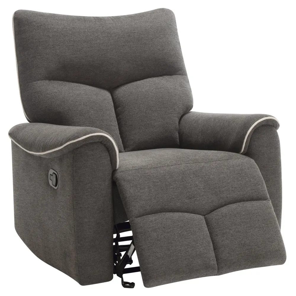 Fotoliu-recliner Tempo Kondela Nader (Brown/Beige) - 3