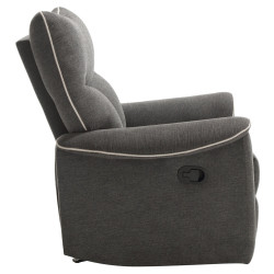 Fotoliu-recliner Tempo Kondela Nader (Brown/Beige) Thumb