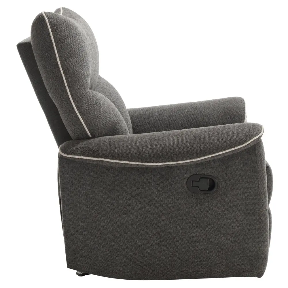 Fotoliu-recliner Tempo Kondela Nader (Brown/Beige) - 4