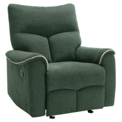 Fotoliu-recliner Tempo Kondela Nader (Green/Beige) Thumb