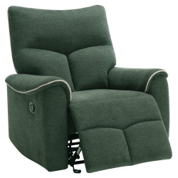 Fotoliu-recliner Tempo Kondela Nader (Green/Beige) Thumb