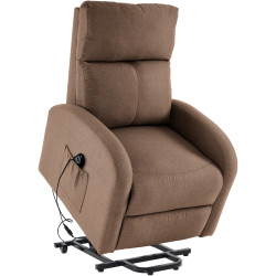 Кресло-реклайнер Tempo Kondela Neris (Light Brown) Thumb