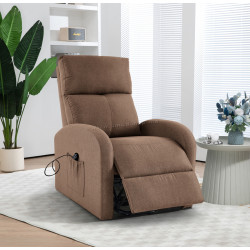 Fotoliu-recliner Tempo Kondela Neris (Light Brown)