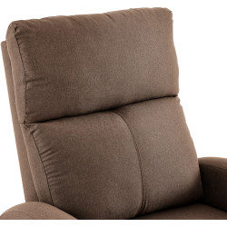 Кресло-реклайнер Tempo Kondela Neris (Light Brown) Thumb