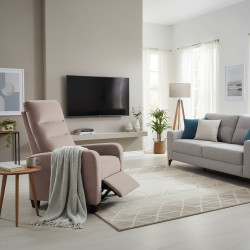 Fotoliu-recliner Tempo Kondela Turner NEW (Brown) Thumb