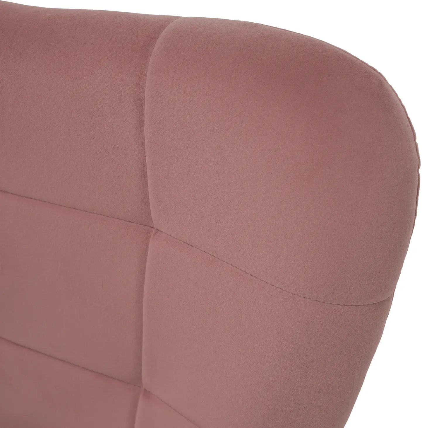 Кресло с подставкой для ног Tempo Kondela Haben (Pink/Grandson Oak)