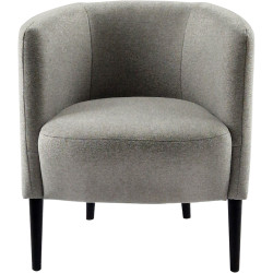 Fotoliu Tempo Kondela Alien (Light Gray/Black) Thumb