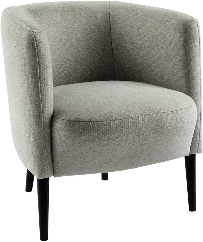 Fotoliu Tempo Kondela Alien (Light Gray/Black) - 3