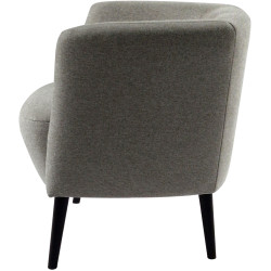 Fotoliu Tempo Kondela Alien (Light Gray/Black) Thumb