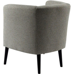 Fotoliu Tempo Kondela Alien (Light Gray/Black) Thumb