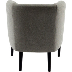 Fotoliu Tempo Kondela Alien (Light Gray/Black) Thumb