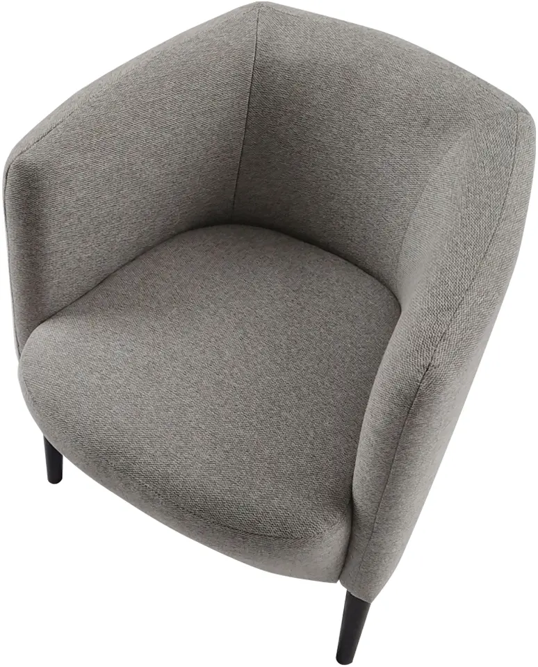 Fotoliu Tempo Kondela Alien (Light Gray/Black) - 8