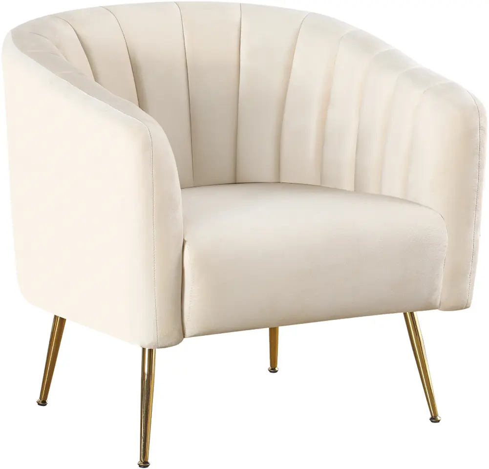 Fotoliu Tempo Kondela Bagy (Beige/Golden)