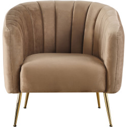 Кресло Tempo Kondela Bagy (Brown/Golden) Thumb