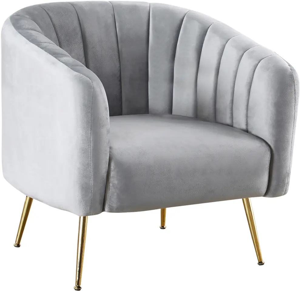 Fotoliu Tempo Kondela Bagy (Gray/Golden)