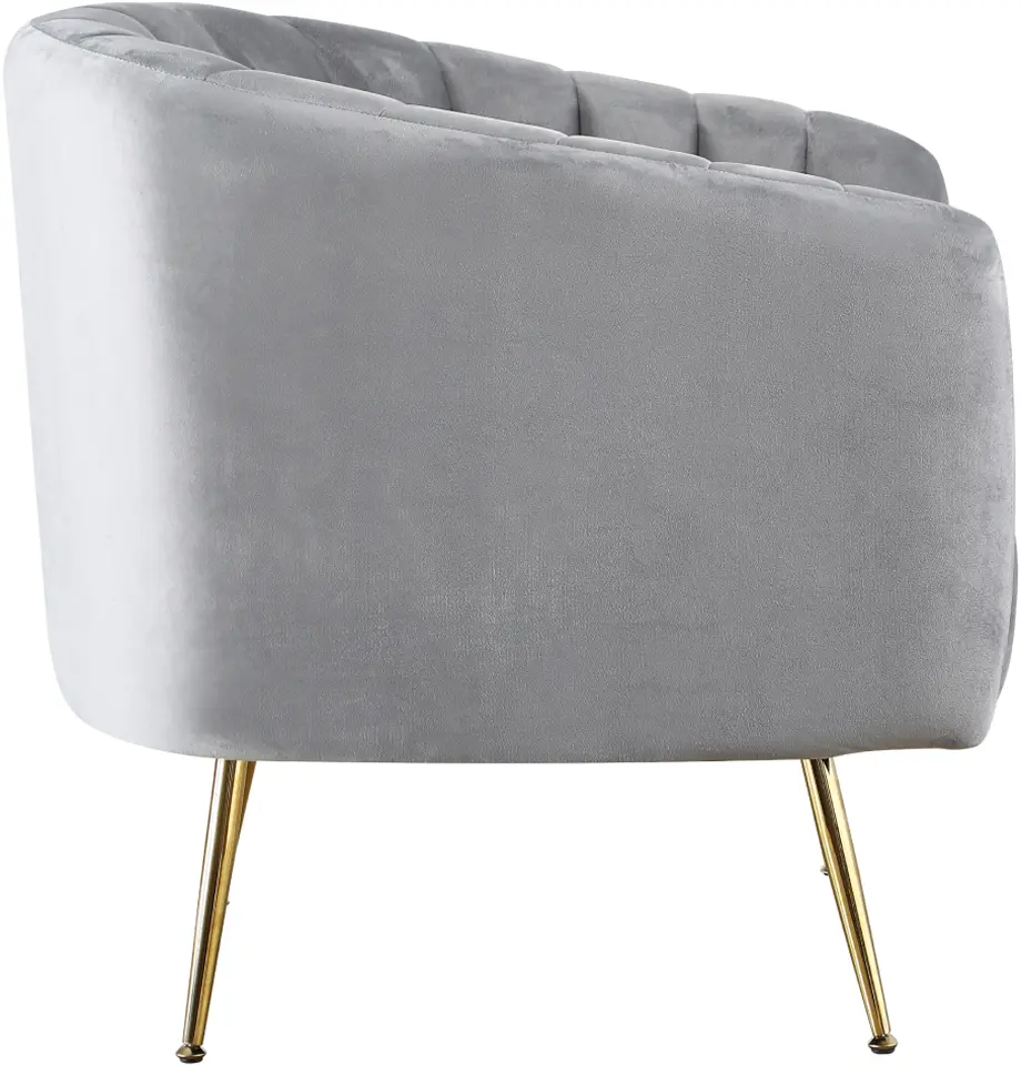 Fotoliu Tempo Kondela Bagy (Gray/Golden)