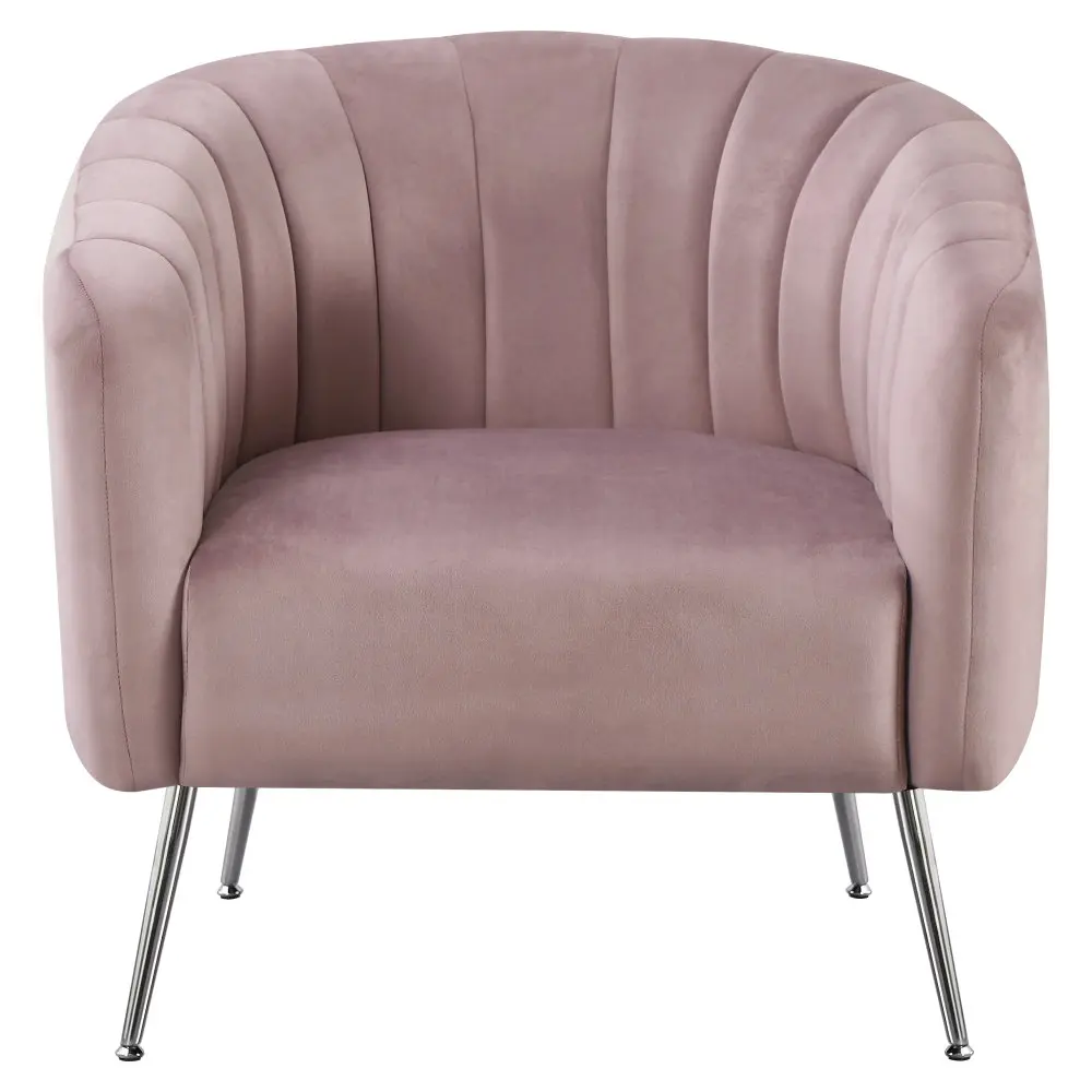 Fotoliu Tempo Kondela Bagy (Pink/Silver) - 3