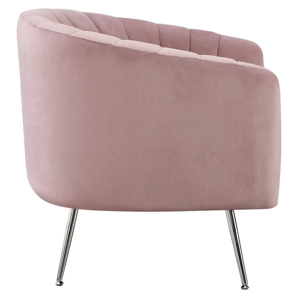 Fotoliu Tempo Kondela Bagy (Pink/Silver) - 4