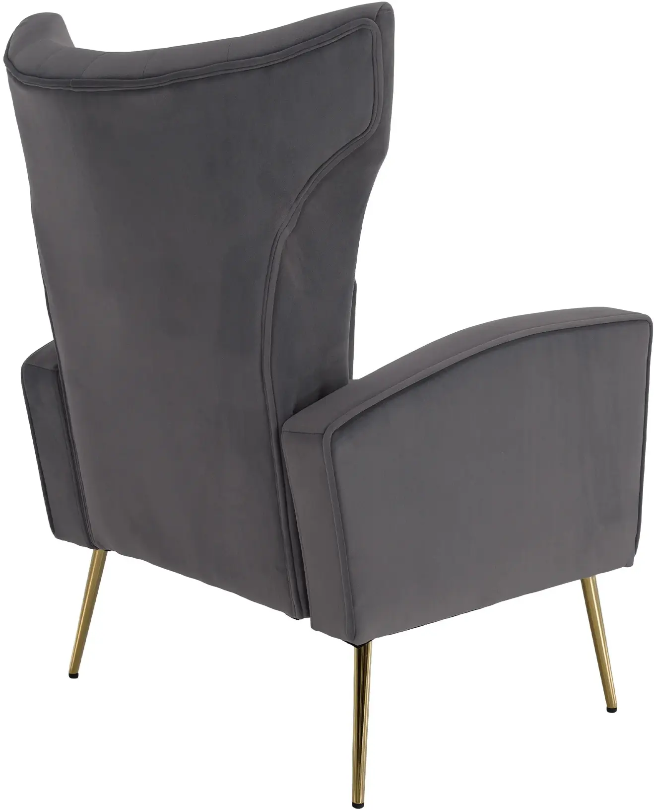 Кресло Tempo Kondela Baret Velvet (Grey) - 5