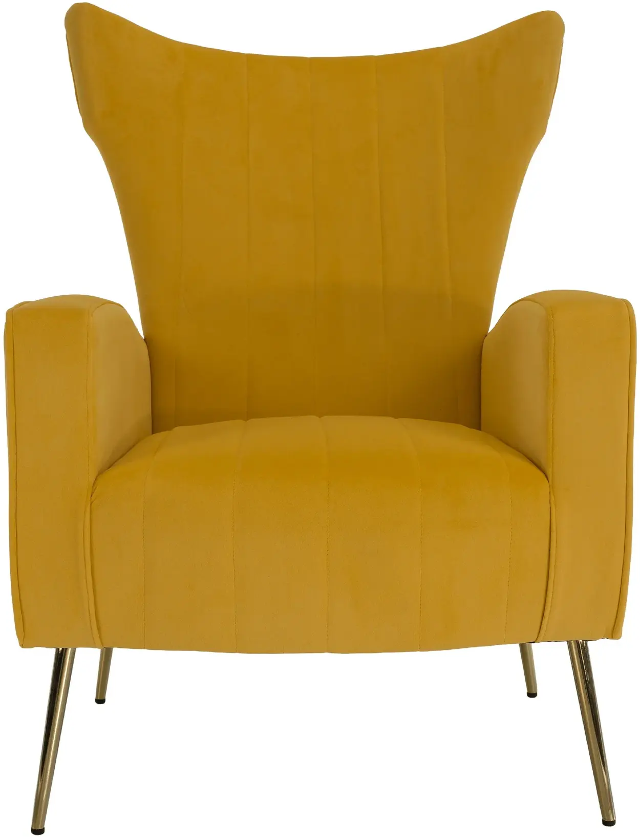 Кресло Tempo Kondela Baret Velvet (Yellow) - 3