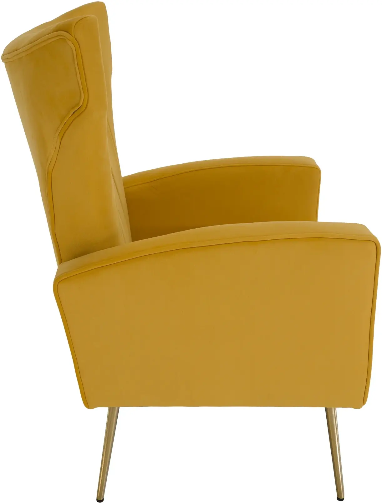 Кресло Tempo Kondela Baret Velvet (Yellow) - 4
