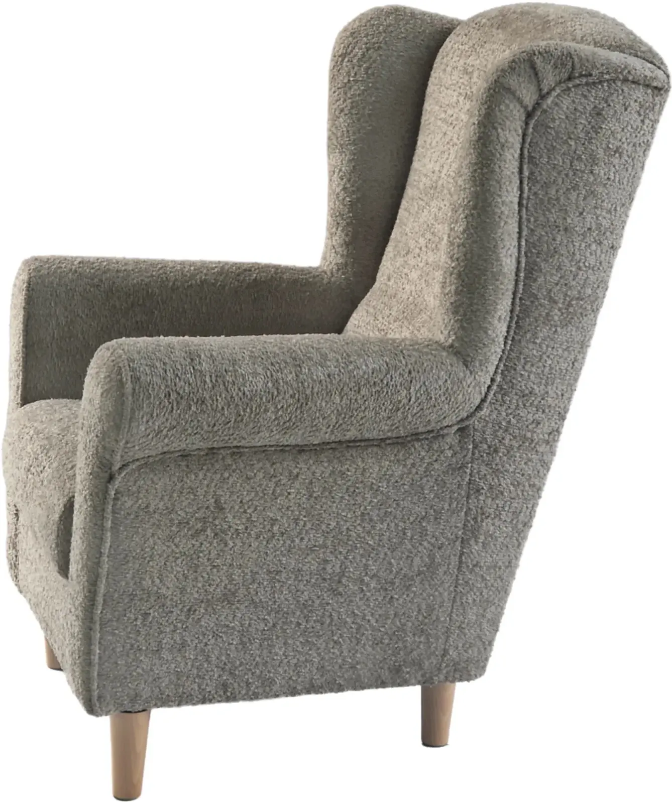 Fotoliu Tempo Kondela Charlot Coral Boucle 50 (Taupe) - 4