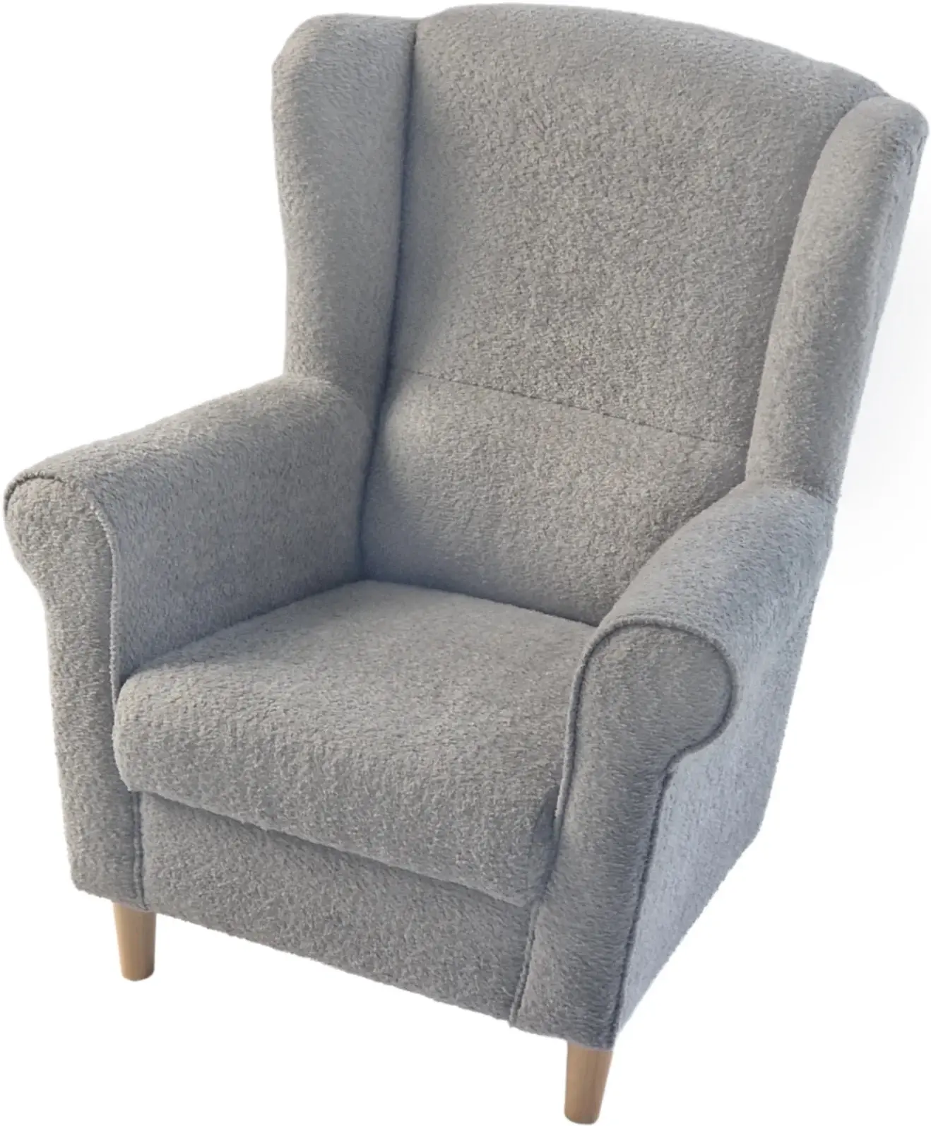 Fotoliu Tempo Kondela Charlot Coral Boucle 75 (Grey) - 2