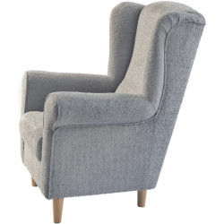Fotoliu Tempo Kondela Charlot Coral Boucle 75 (Grey) Thumb