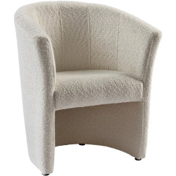 Fotoliu Tempo Kondela Cuba Coral Boucle 15 (Cream) Thumb