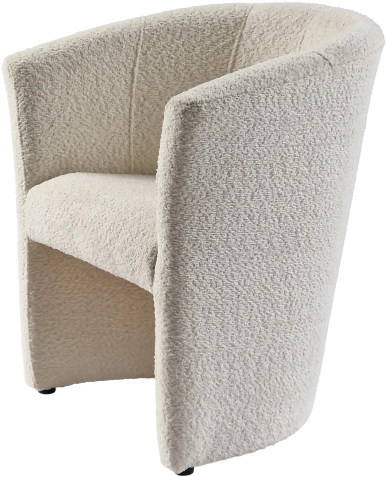 Fotoliu Tempo Kondela Cuba Coral Boucle 15 (Cream) - 4