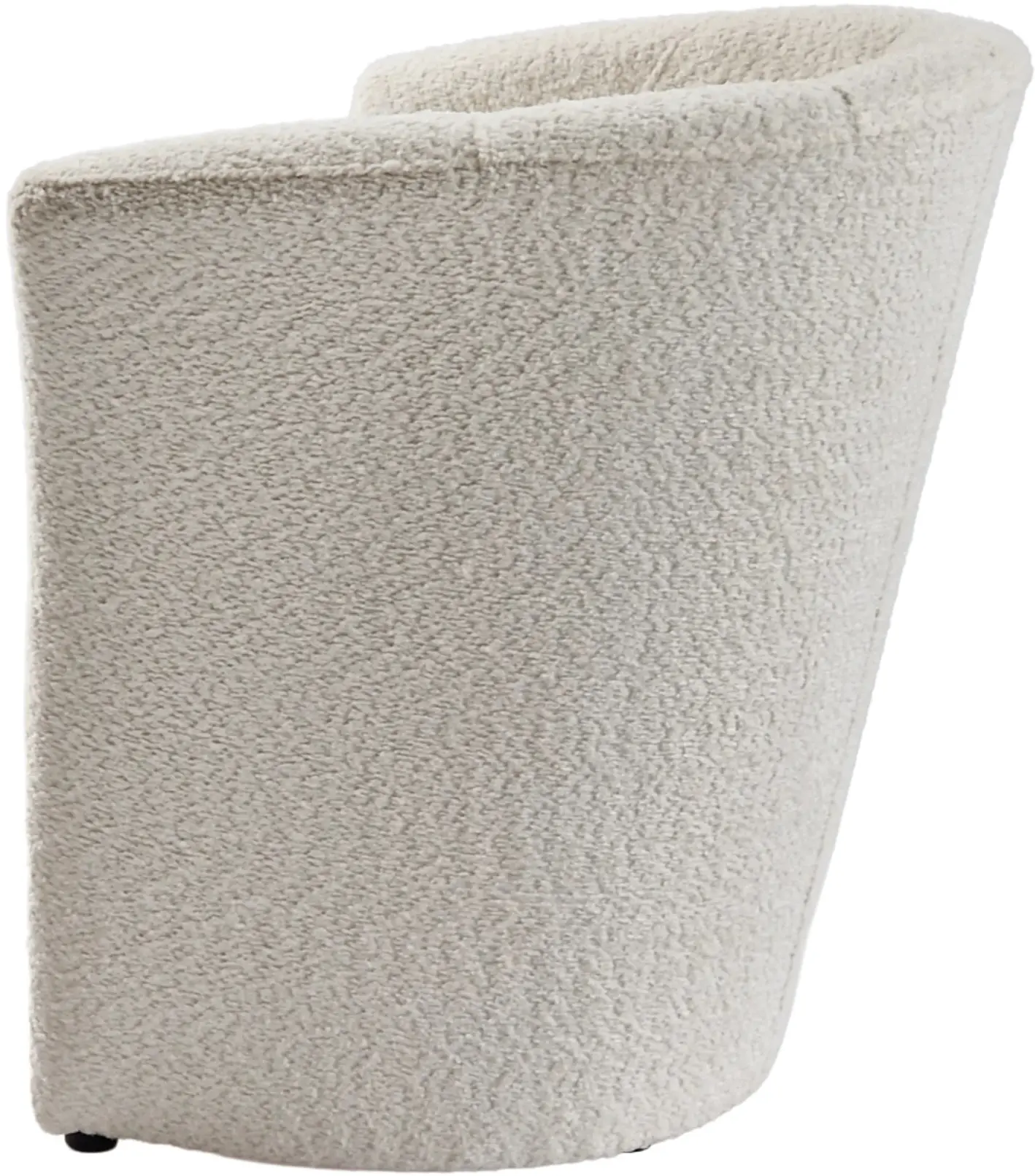 Fotoliu Tempo Kondela Cuba Coral Boucle 15 (Cream) - 5