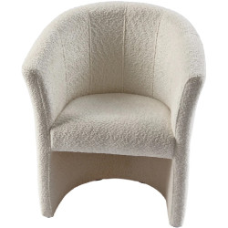 Fotoliu Tempo Kondela Cuba Coral Boucle 15 (Cream) Thumb