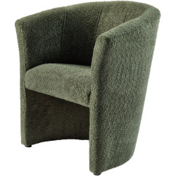 Fotoliu Tempo Kondela Cuba Coral Boucle 20 (Green) Thumb